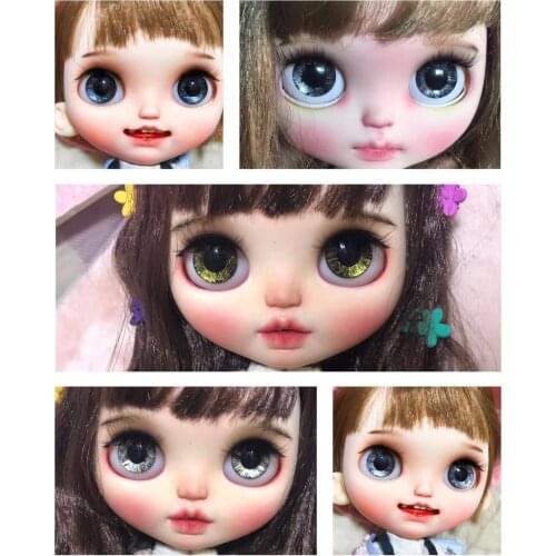 Blythes eye is suitable fo1/6 fashionable new hand-painted resin eye piece and pupil piece for eye replacement doll accessories