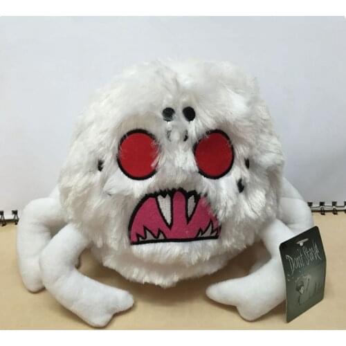Anime Game Don't Starve Chester Eye Bone Hissing Spider White Black Beefalo Cow Plush Stuffed Toy Dolls 20cm Kids Gift
