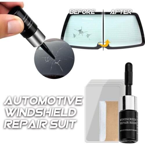 Car Windshield Cracked Repair Tool DIY Car Window Repair Tools Windscreen Auto Glass Scratch Crack Restore Auto Window Repair