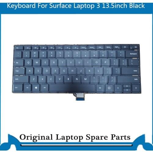 Original Keyboard for Microsoft Surface Laptop 3 Laptop 4 13.5inch 1867 15inch 1873 US Version Tested Welll Black Sliver