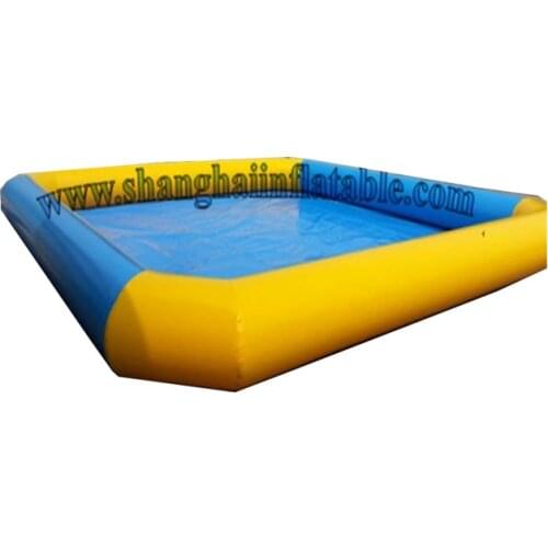 Commercial 10m *10m Inflatable pool rental large inflatable swimming pool for adult and kids