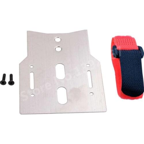 1/10 RC Cars TRX TRX-4 TRX4 Metal Battery Holder Expansion Plate Mount ESC Relocation Plate Expanding Board RC Crawler Car