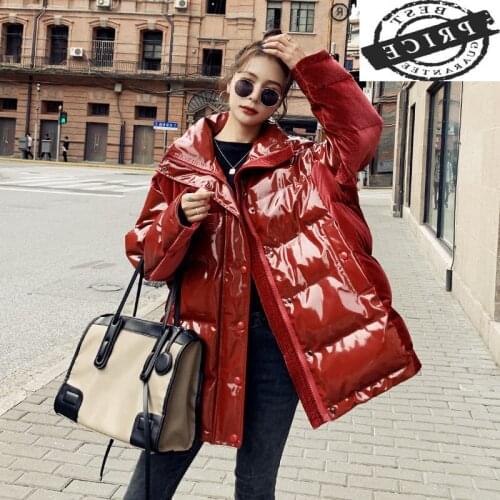 Fashion Womens Down Jacket Autumn Winter Coat Female 20% White Duck Down Jackets Korean Parkas 2021 Mujer Chaqueta 2650