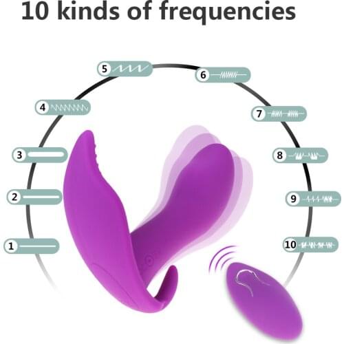 Pedal Point Wearable Penis Wireless Remote Control Vibrating Egg Female Masturbation Device Adult Sex Toys Vibrating Massage Sti