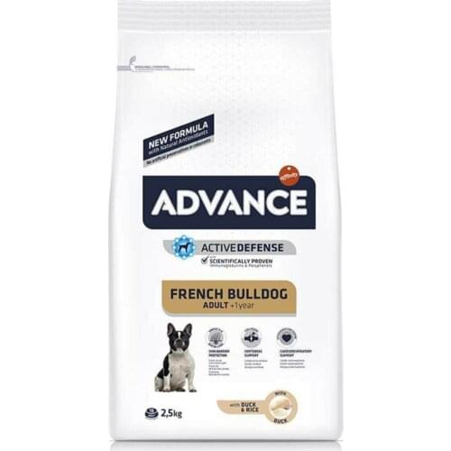 New French Bulldog Adult Dog Food 2.5Kg MERO GLOBAL Turkey Fast Shipping