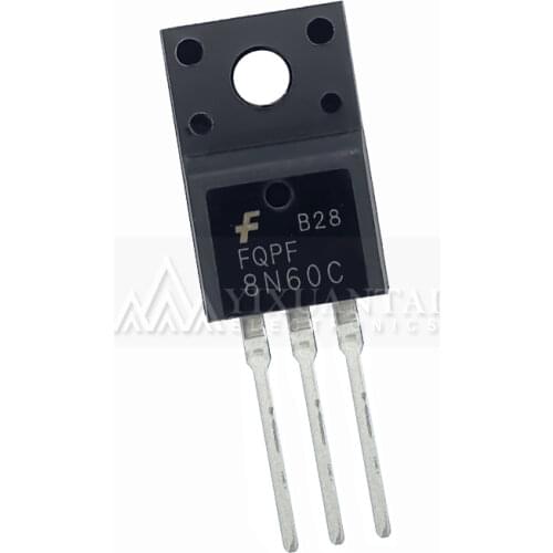10pcs/lot original FQPF2N60C FQPF3N60C FQPF4N60C FQPF5N60C FQPF6N60C FQPF7N60C FQPF8N60C TO220F