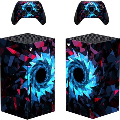 Custom Design Skin Sticker Cover for Xbox Series X Console and Controllers Series X Skin Sticker Decal Vinyl
