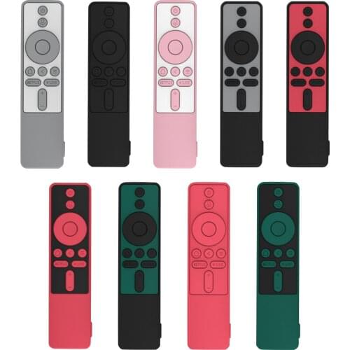 Silicone Remote Control Case For Xiaomi Mi Box S TV Stick Remote Controller Case Soft Plain Remotecontrol Protector Cover