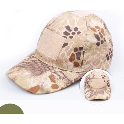 Outdoor Mens Sports CS Airsoft Tactical Army Magic Paste Stick Baseball Hat Travel Hunting Hiking Adjustable Size Sunshade Caps