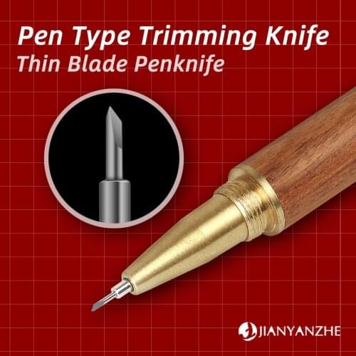 Gundam military model tool Pen type trimming knife Nozzle trimming knife Tungsten steel scraper Thin blade penknife