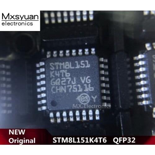 10pcs/lot STM8L151K4T6 STM8L151 QFP-32 In Stock New Original
