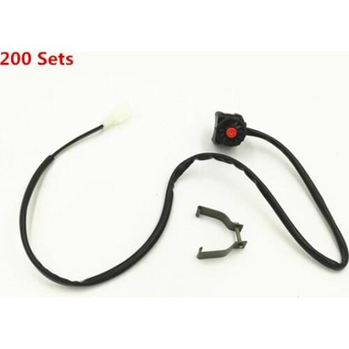 200x Universal Start Horn Switch Kill Switch for motorcycle dirt bike pit bike 7/8 inch 22mm Kill Stop ATV 12V DC On-Off Button