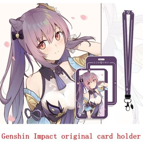 2021 new game Genshin Impact XIAO card set surrounding HUTAO ornaments bus card animation two-dimensional meal card pendant