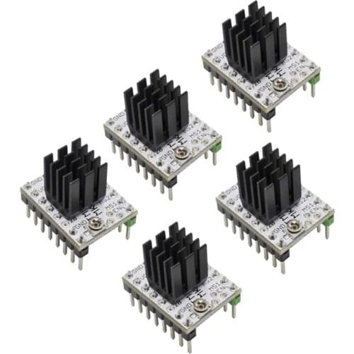 5Pcs 3D Printer 2208 TMC2208 Stepper Motor Driver V2.0 StepStick Ultra Silent Compatible with for MKS SGen L Gen L