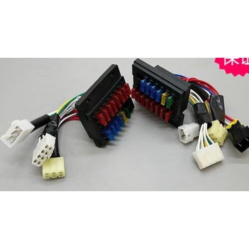 Excavator DH55/60-7/9 fuse box excavator quality fuse box assembly