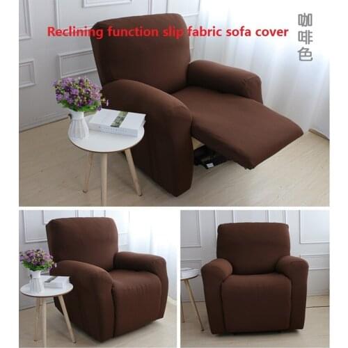 Quality Slipcover Reclining Function Sofa Cover Can Shake Slip Resistant Stretch Slipcover