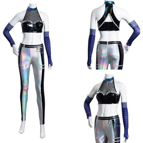 LOL KDA Groups Kaisa Daughter of the Void Cosplay Costume Outfits Halloween Carnival Suit
