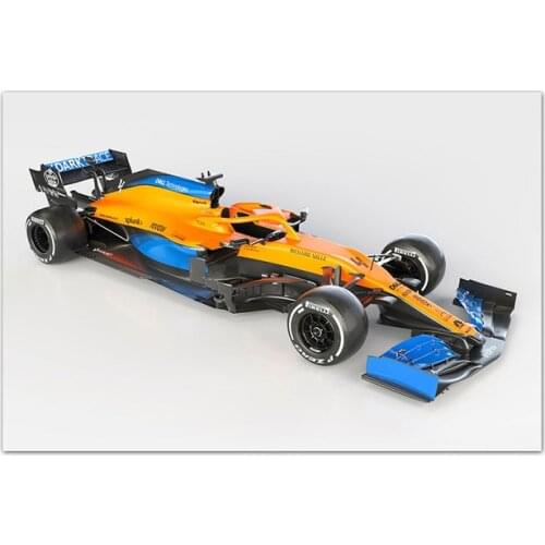Modular Hd Prints Pictures 2020 Formula1 McLaren MCL35 Race Car Home Decor Painting Canvas Poster Frame Wall Art For Living Room