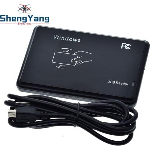 RFID Reader USB Port EM4100 TK4100 125khz ID Contactless Sensitivity Smart Card Support Window System Linux