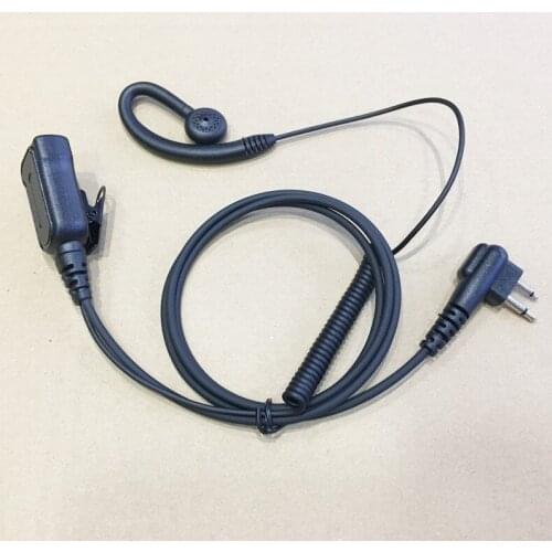 Comfortable earhook M plug headphone telescope for Motorola GP3188 MAG ONE A8,EP450,CP150 CP040 CP140 etc walkie talie