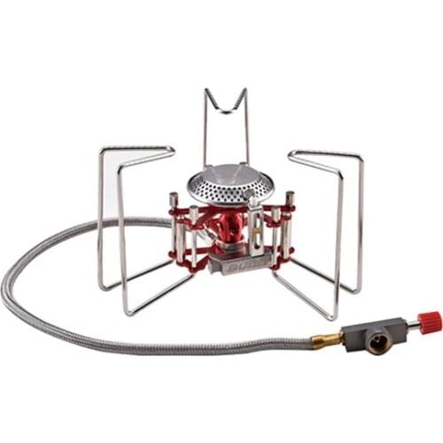 Outdoor B6 burner camping Portable Gas stove high altitude 3200W power
