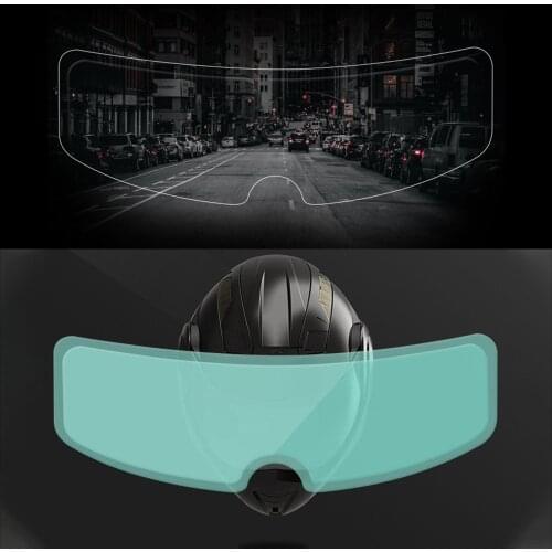 Universal Helmet Clear Anti-Fog Patch Film Motorcycle Helmet Lens Fog Resistant Films for Helmets