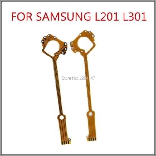 10PCS/ LOT Lens Shutter Flex Cable Repair Part For Samsung L201 SL201 S1070 L301 BL103 ST50 ST45 PL100