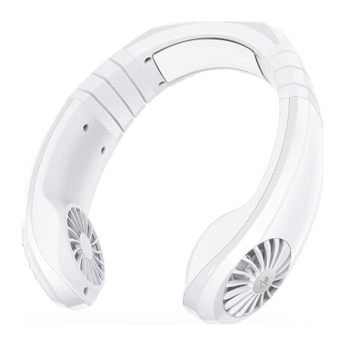 2 IN 1 Portable Airconditioner for Neck Mini Electric Air Conditioner Hanging Cooling Fan Hanging Neck Cooling Fan USB