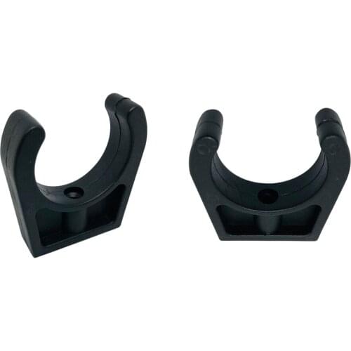 2x Marine Sport/Dive/Telescopic Ladder Storage Stowing Bracket Snap Clips (Tube I.d.1-3/4 inch)