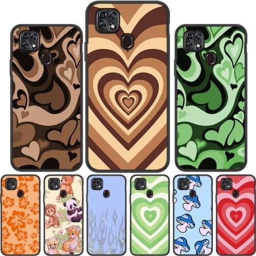 Heart Circle Case For ZTE Blade V2020 Smart 20 Smart Case Blade V202 Vita Axon 11 SE 3D Funny Shockproof Soft Silicone Cover