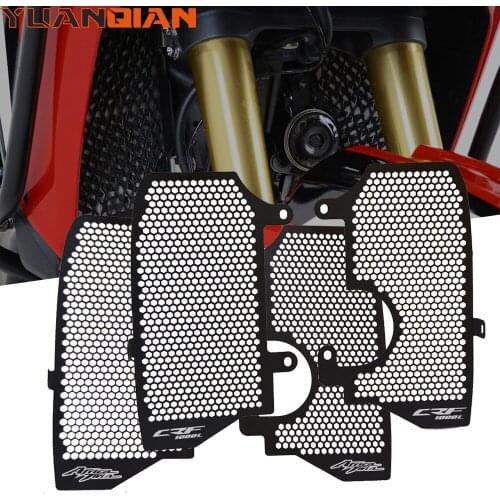For Honda CRF1000L Africa Twin Motorcycle Radiator Grille Grill Guard Cover Protector CRF 1000L Adventure Sports 2016-2019 2018