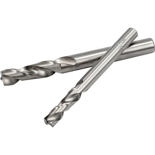 LBER 2Pcs/Set 6/8mm HSS CO Cobalt Spot Weld Drill Bit Electric Drill Metal Hole Grooving Drill Saw Carpenter Woodworking Tool