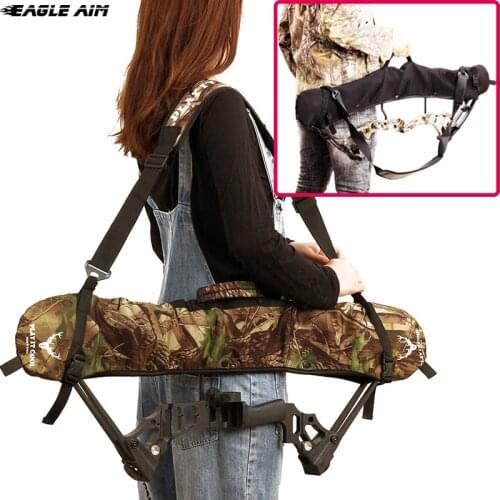 2020 New Camouflage Black Archery Bow bag Compound Bow Case Canvas for Adults Archery Hunting Bow holder