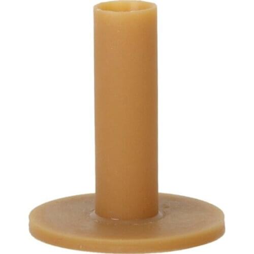 New-5 pcs 80mm / 3.15 "Durable Rubber Golf Tees - Coffee