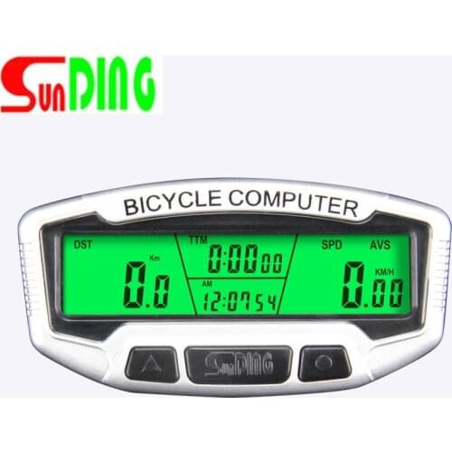 NEW Bicycle Wireless Stopwatch Sensor Bike Waterproof Computer Speedometer Odometer Bicycle Outdoor Sport Accessories SD-558C