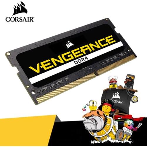 CORSAIR Vengeance RAM SO-DIMM DDR4 8GB 2400MHz Notebook Memory 260pin 1.2V CL16 DDR4 8G 16G 32GB Memory Kit for laptop
