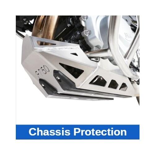 For BMW F750GS F850GS Motorcycle Skid Plate Engine Guard Chassis Protection Cover Accessories Safety Part