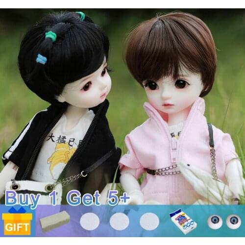 New Arrival Shuga Fairy Beako & Rina doll bjd 1/6 bjd movable Jointed fullset complete professional makeup Girl Birthday Gift