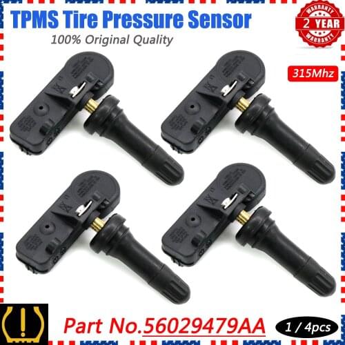 Xuan TPMS Tire Pressure Sensor Monitor System 56029479AA For CHRYSLER 200 SEBRING DODGE AVENGER JEEP LIBERTY WRANGLER 315Mhz