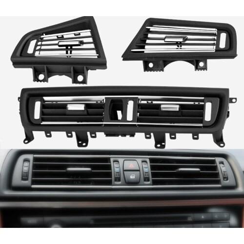 Car Replacement Center/Left/Right Air Outlet Ventilation Hole Panel Grill Cover Fitting Parts for BMW 5 Series F10 F11 F18