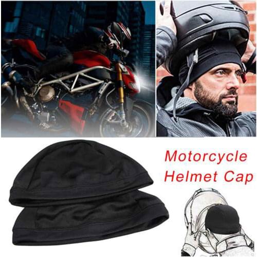 Sports Fitness Skull Cap Moisture Wicking Cycling Helmets & Headgear Liner Hat Beanies Motocycle Accessories