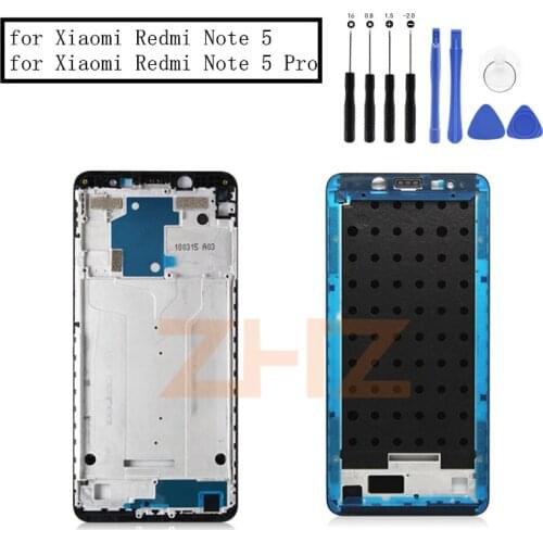 For Xiaomi Redmi Note 5 Pro Middle Frame Plate LCD Supporting Mid Faceplate Frame Bezel Housing Replacement Repair Spare Parts