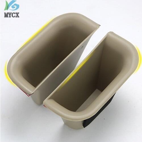 4PCS ABS Car Interior Door Stowing Holder Storage Box For Toyota Land Cruiser Prado FJ120 FJ 120 Accessories 2003-2008 2009