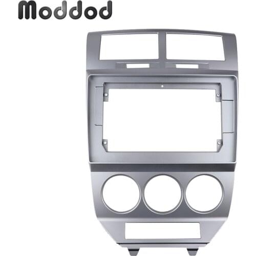 Car Radio Frame for DODGE CALIBER 2007-2010 10.1 INCH Audio Android Player Fascia Dash Mount Trim Kit GPS DVD Stereo Panel