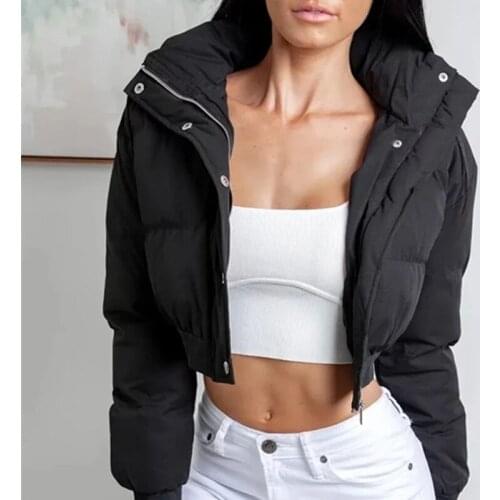 CANVAUS Women's Black Down Jackets