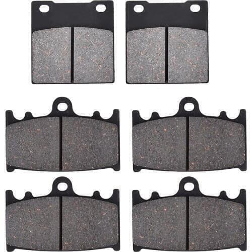 For SUZUKI RGV250 J/K/L VJ2TA 1988 1989 1990 RGV 250 Motorcycle Front Rear Brake Pads Brake Disks