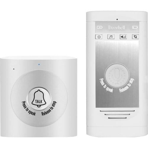 Home Door Bell Wireless Intercom Doorbells Two-Way Talk Doorbell Interphone