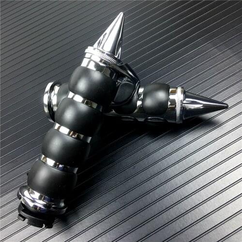 1" Chrome Handlebar Hand Grips For Suzuki Intruder Volusia VS VL 700 750 800 1400 1500 Boulevard M109R M90 C50 C90