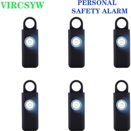 NEW Personal Safety Alarm Self Defense Siren 130dB for Women Keychain with SOS LED Light Personal Security Keychain Alarm