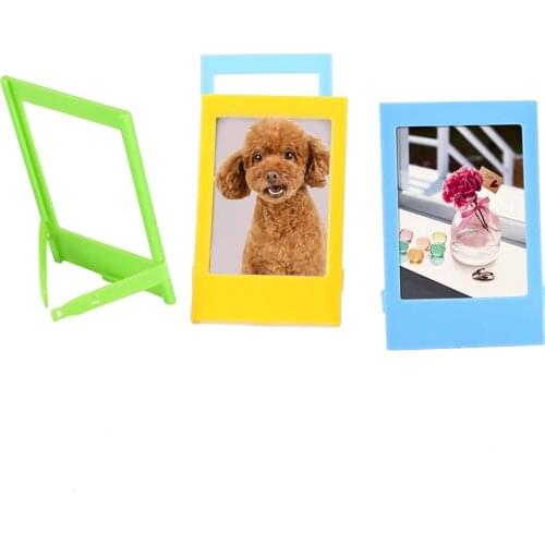 5 lot 3 inch Plastic Desk Photo Frame for Fujifilm Instax Mini 9 8+ 90